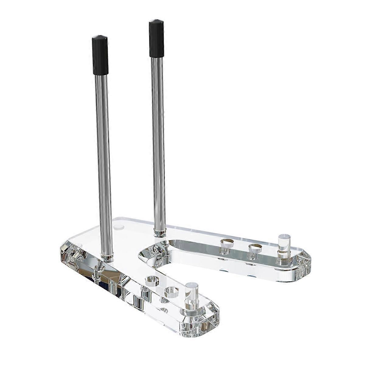 Plate Stands for Display,Clear Plate Holders Picture Stands for Display, Acrylic Book Stand,for 6-14 Inch Decorative