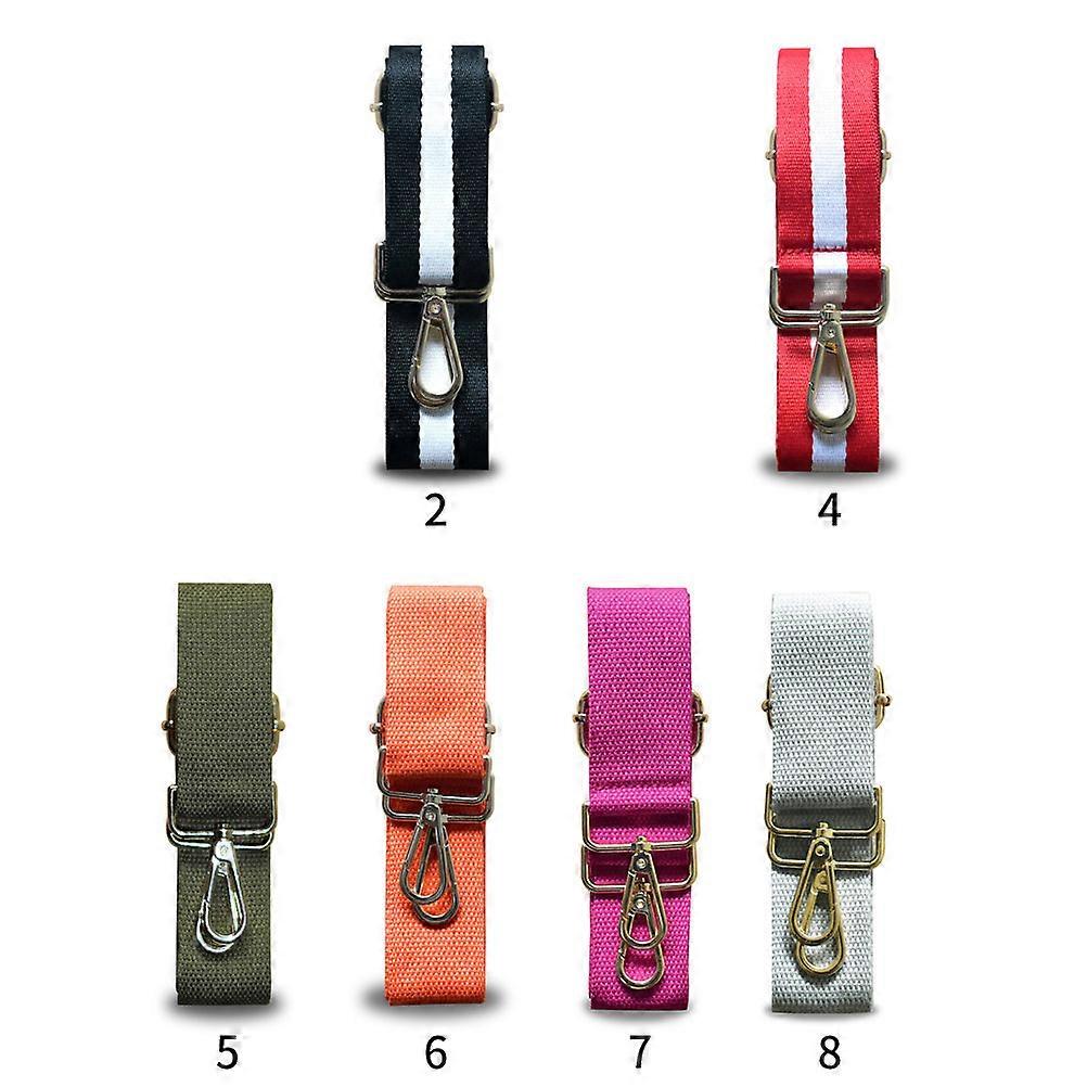 Nylon Bag Strap Adjustable Shoulder Bag Handle with Metal Buckle 135cm Length