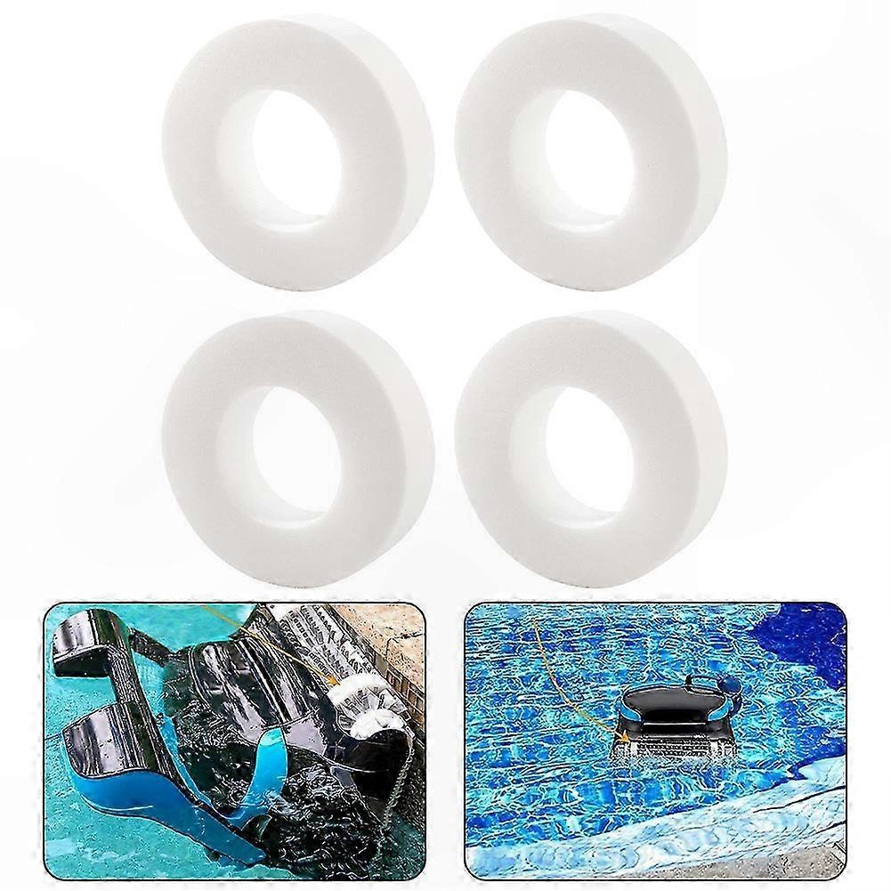 4-Pack Replacement Climbing Rings for Pool Cleaning Robots-Compatible with M200 M400 M500 Series Wheel Covers