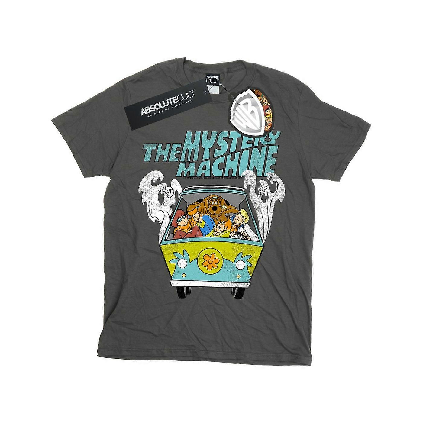 Scooby Doo Dam/Dam Mystery Machine Bomull Pojkvän T-Shirt