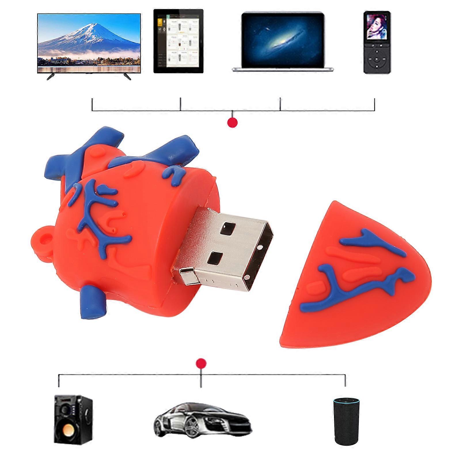 128GB USB 2.0 Flash Drive ABS Data Storage for Home Office