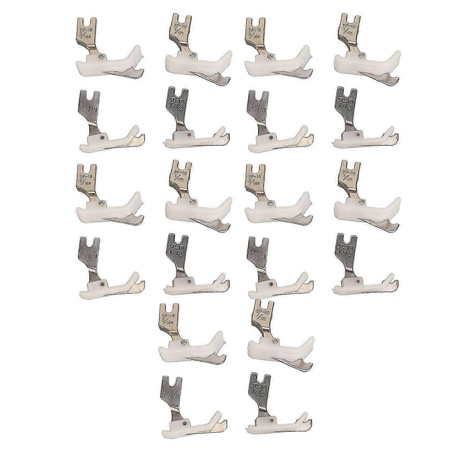 2025 Latest Model 20Pcs Sewing Machine Presser Foot Easy Installation Plastic