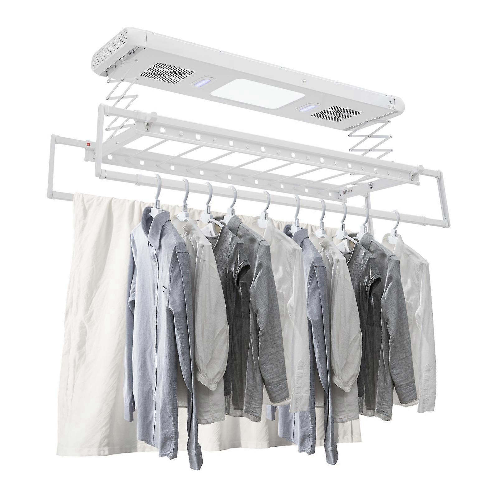 130-215cm Smart Dryer Rack Remote-Controlled Electrical Drying Rack Sterilizing & Space-saving