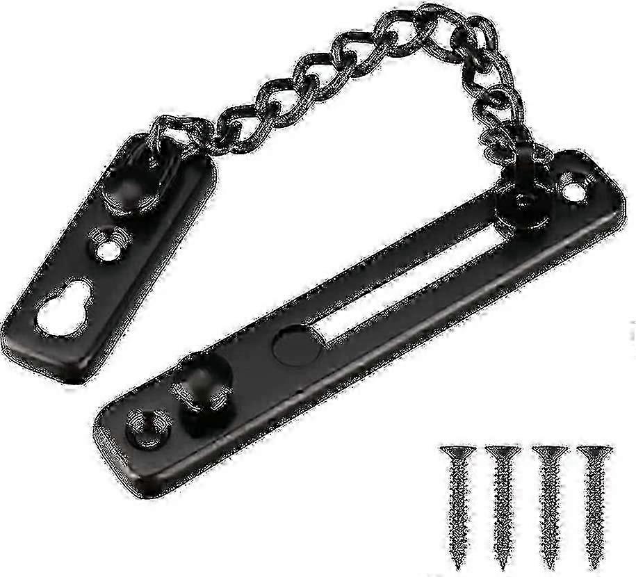 Stainless Steel Security Door Chains With Screw - For Home, Apartment, Hotel, Bedroom, Interior Doors And Windows Edition 0620