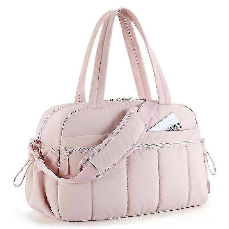 Stylish large capacity waterproof duffle bag travel organizer multifunctional adjustable shoulder strap compartment duffle bag