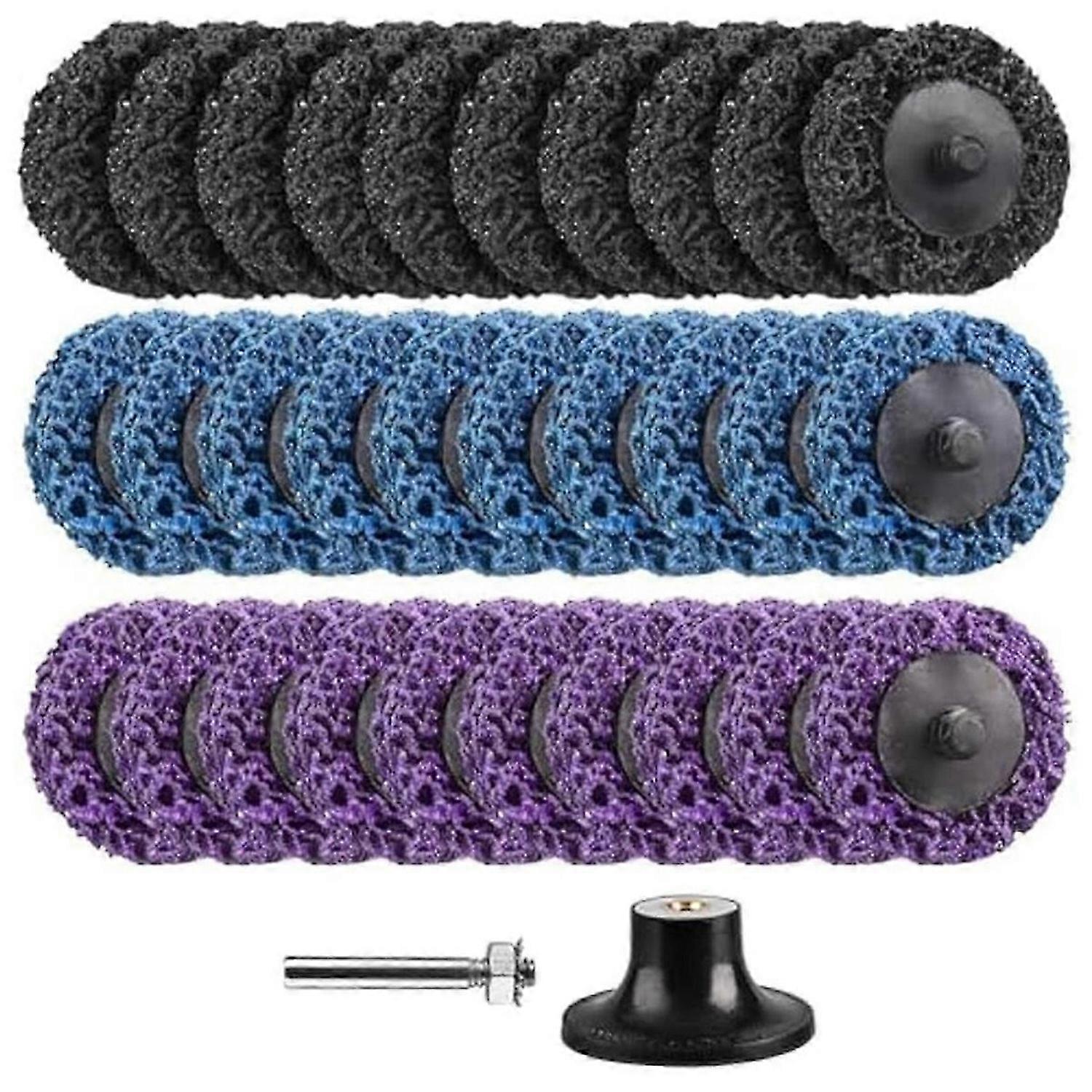 2In Quick Change Easy Strip Discs for Drills,Die Grinder Attachments