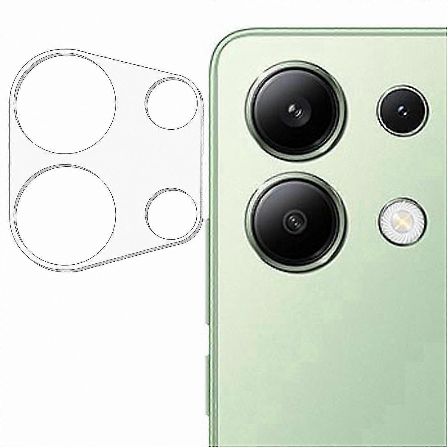2-Pack HD Clear Camera Lens Protector for 4G Smartphones