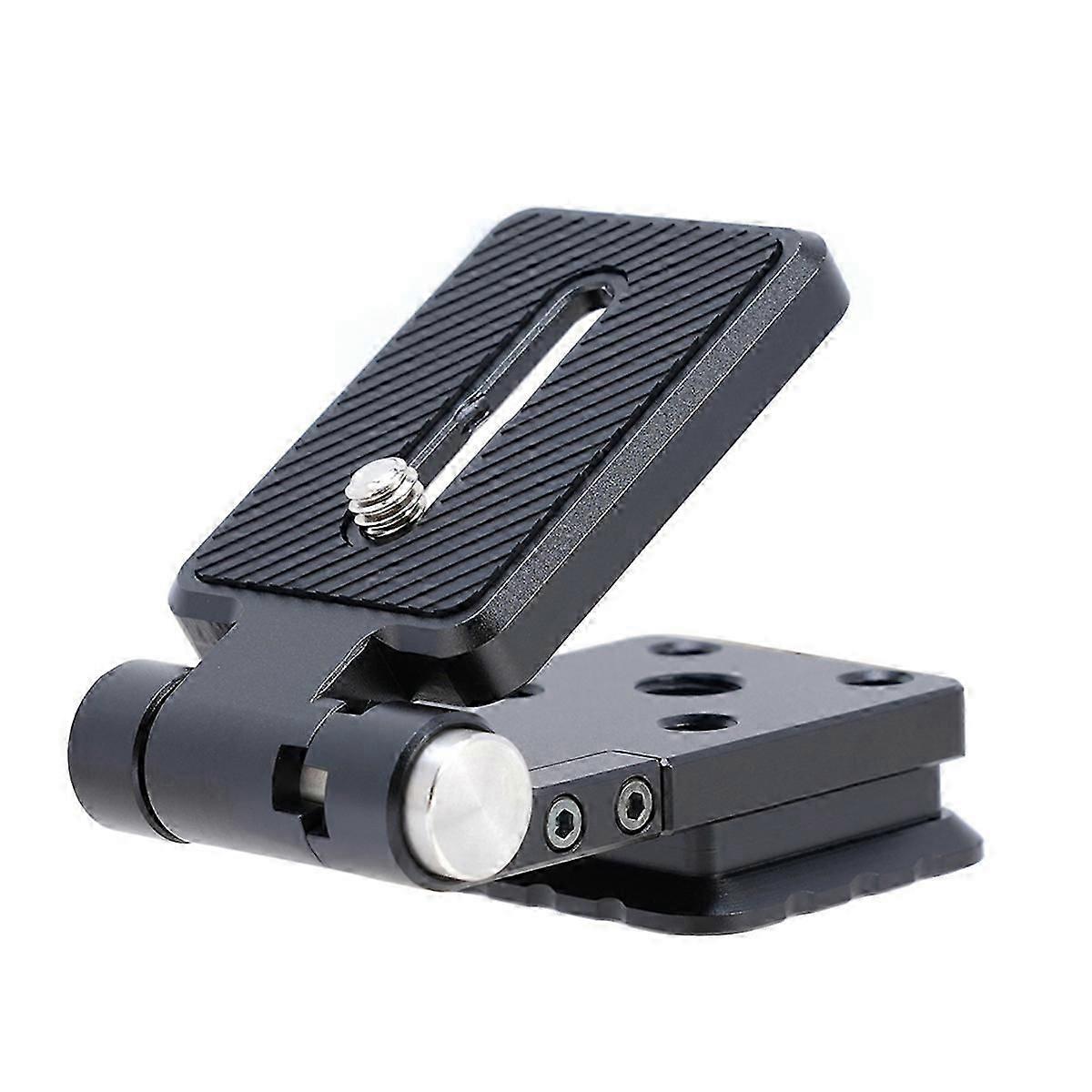 DSLR Camera Folding L Bracket Vertical Horizontal Switching Camera Mount Quick Release Plate for Tr