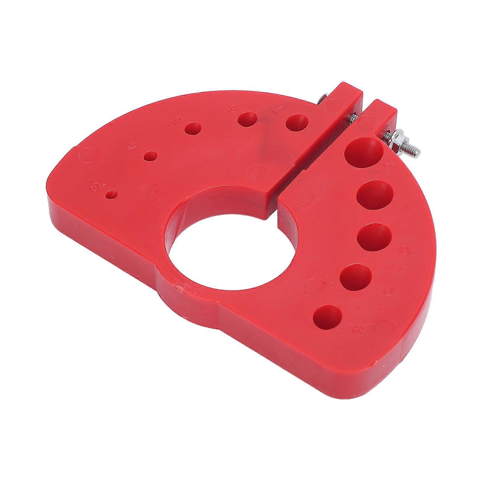 Angle Grinder Drill Bit Sharpener Attachment 3-12mm Red ABS