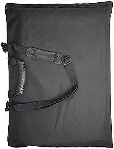 Black A3 Art Portfolio Case Waterproof Drawing Board Carrying Bag Portable Artwork Storage For Artists And Students