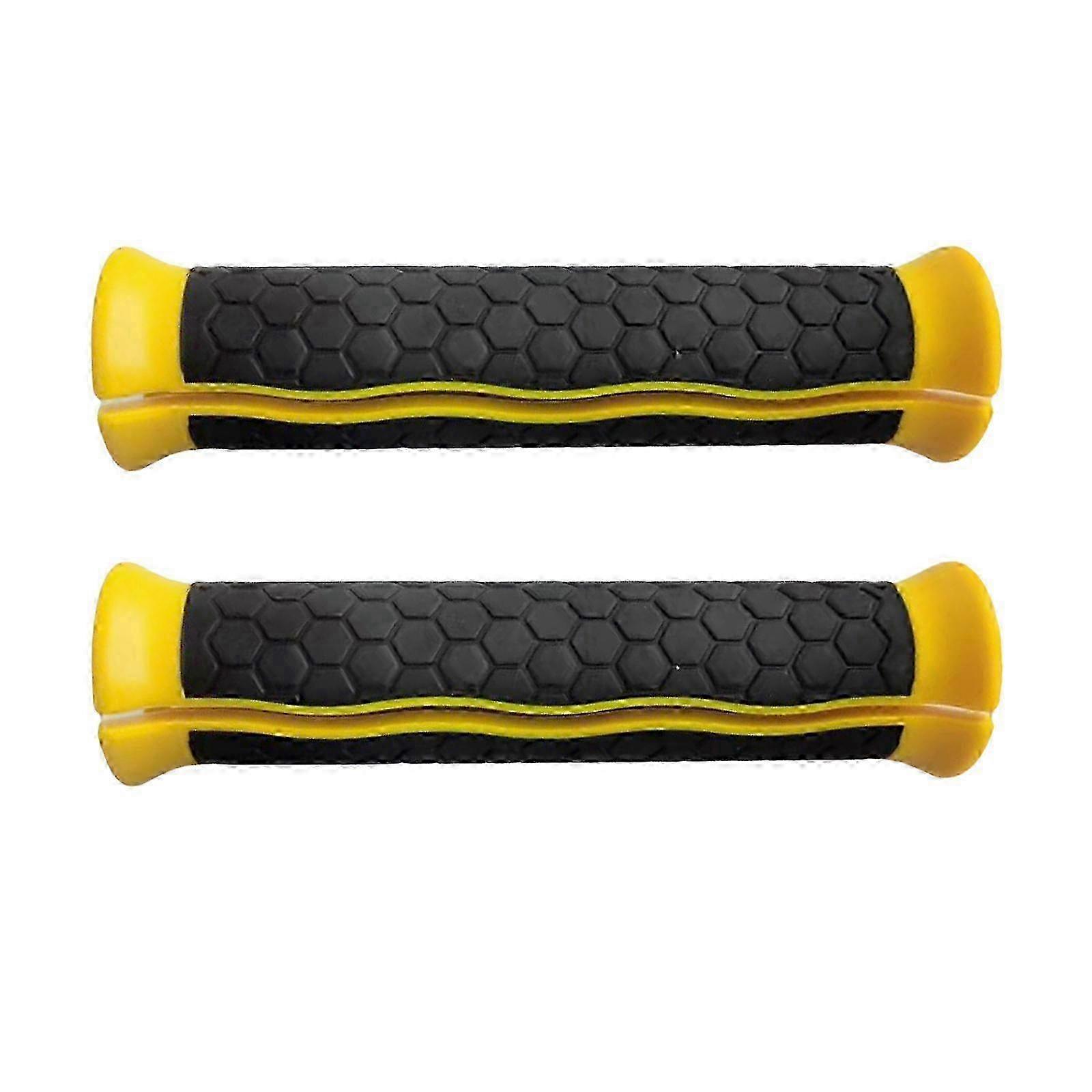 2lots Ergonomic Handle Rubberized Handle Fitness Antiskid Grip Handle Suitable for Homes and Professional Gym