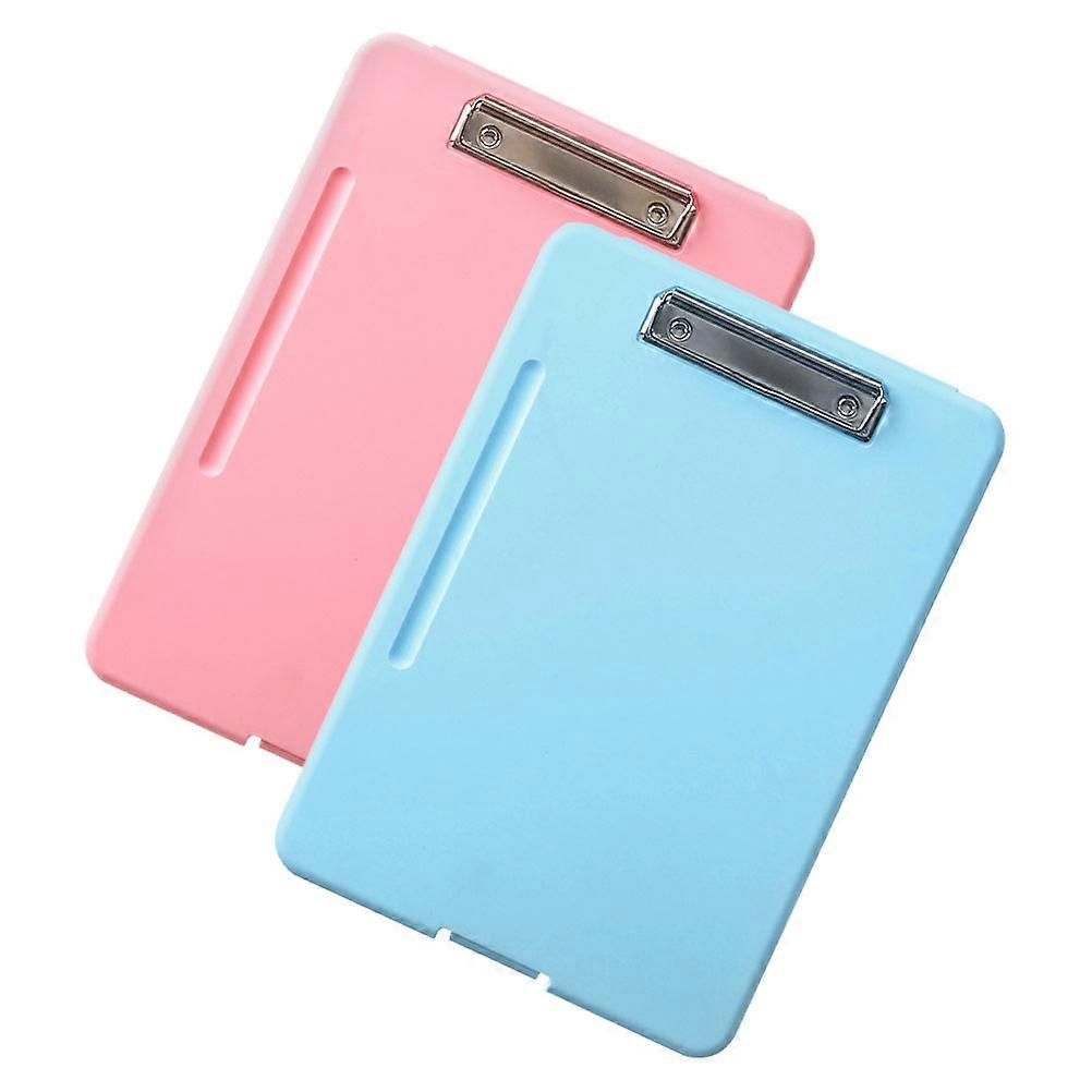 Cute Clipboard With Storage For Professionals 2Pcs Multi-Functional Design