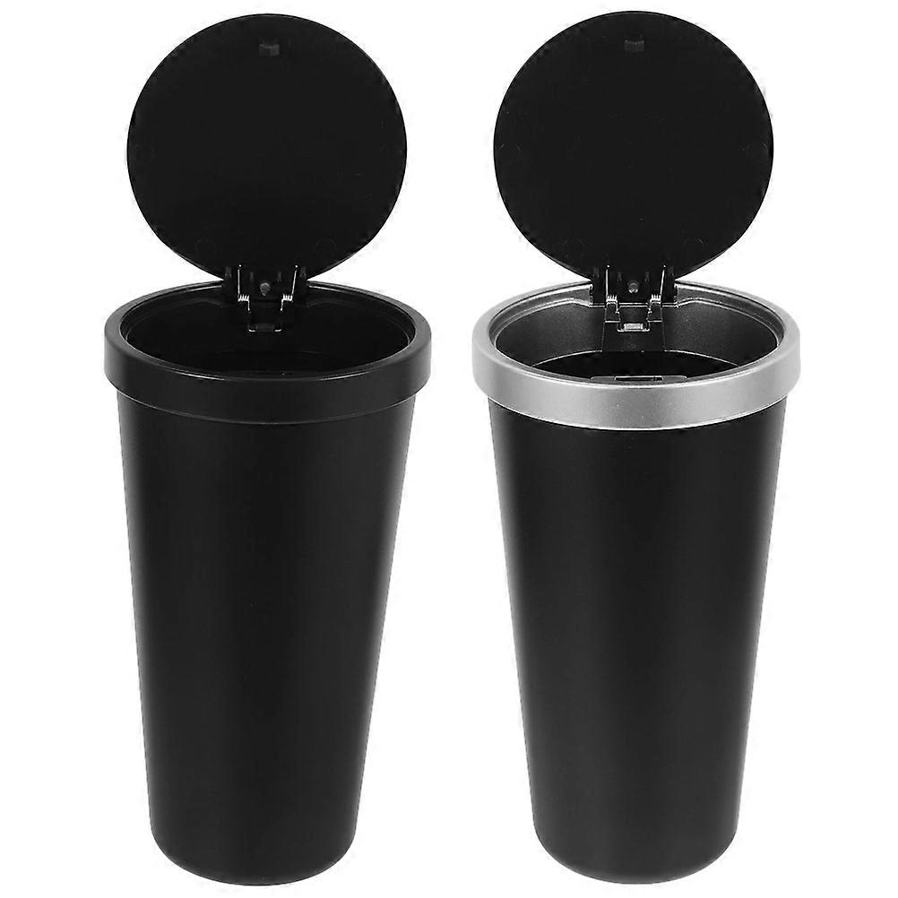 Car Trash Can Portable Mini Trash Bin for Car Use 10Pcs