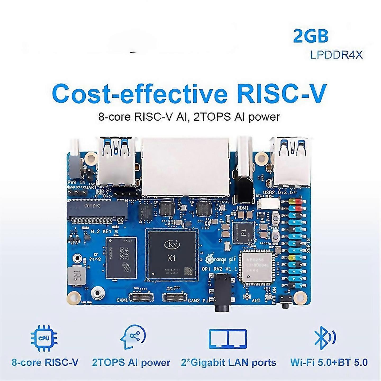 Für Rv2 Ram Single Board Computer Ddr4 8core Riscv