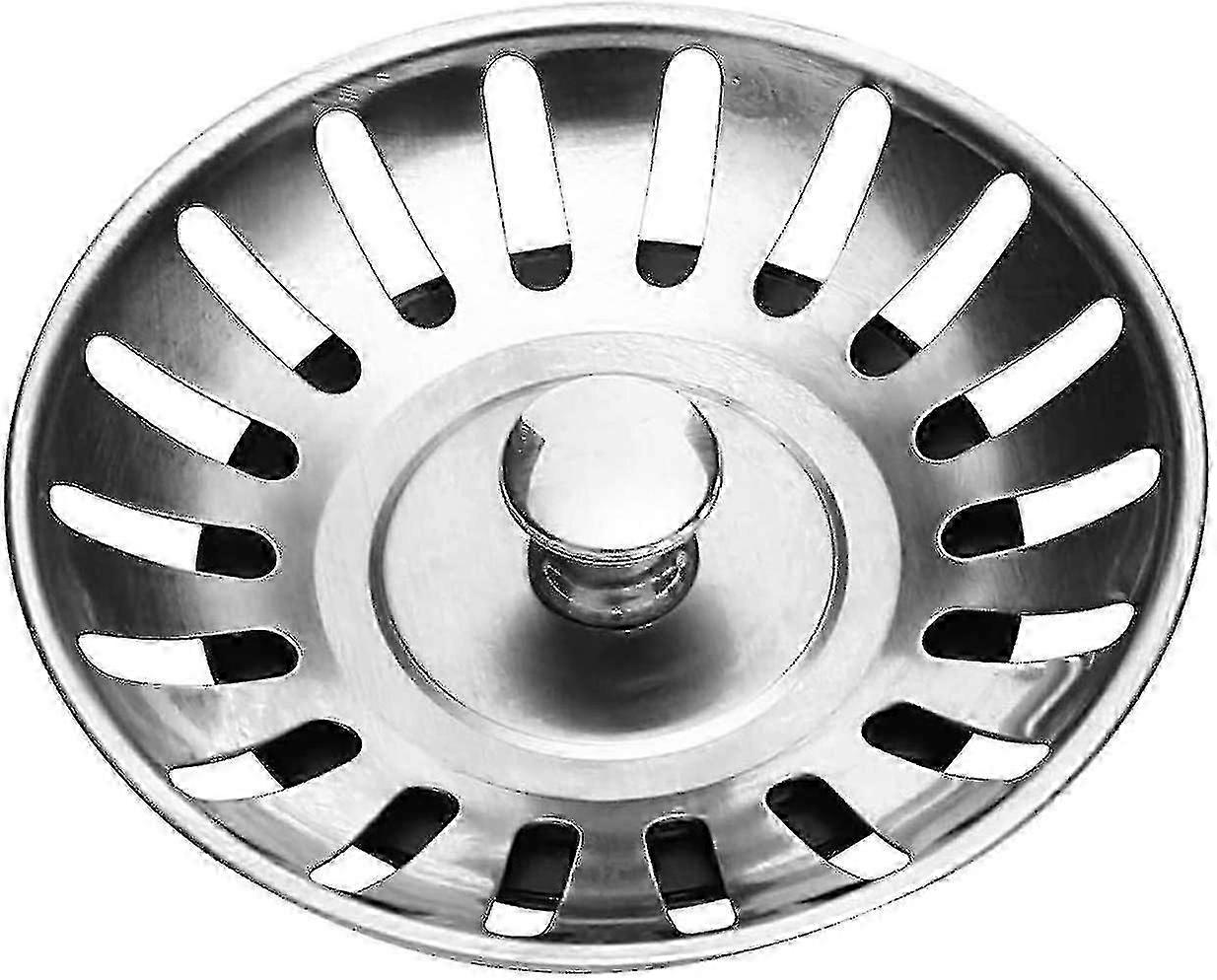 Stainless Steel Kitchen Sink Filter Plug | Diameter 78mm