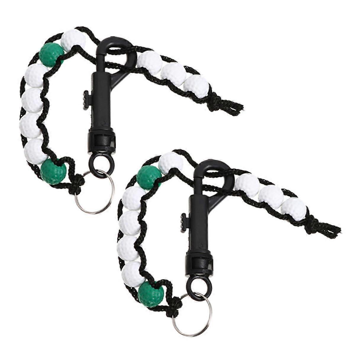 Golf Score Counter Beads Durable Plastic Stroke Tracker Beginners Putt Counting Portable Lightweight Golf Accessory Men