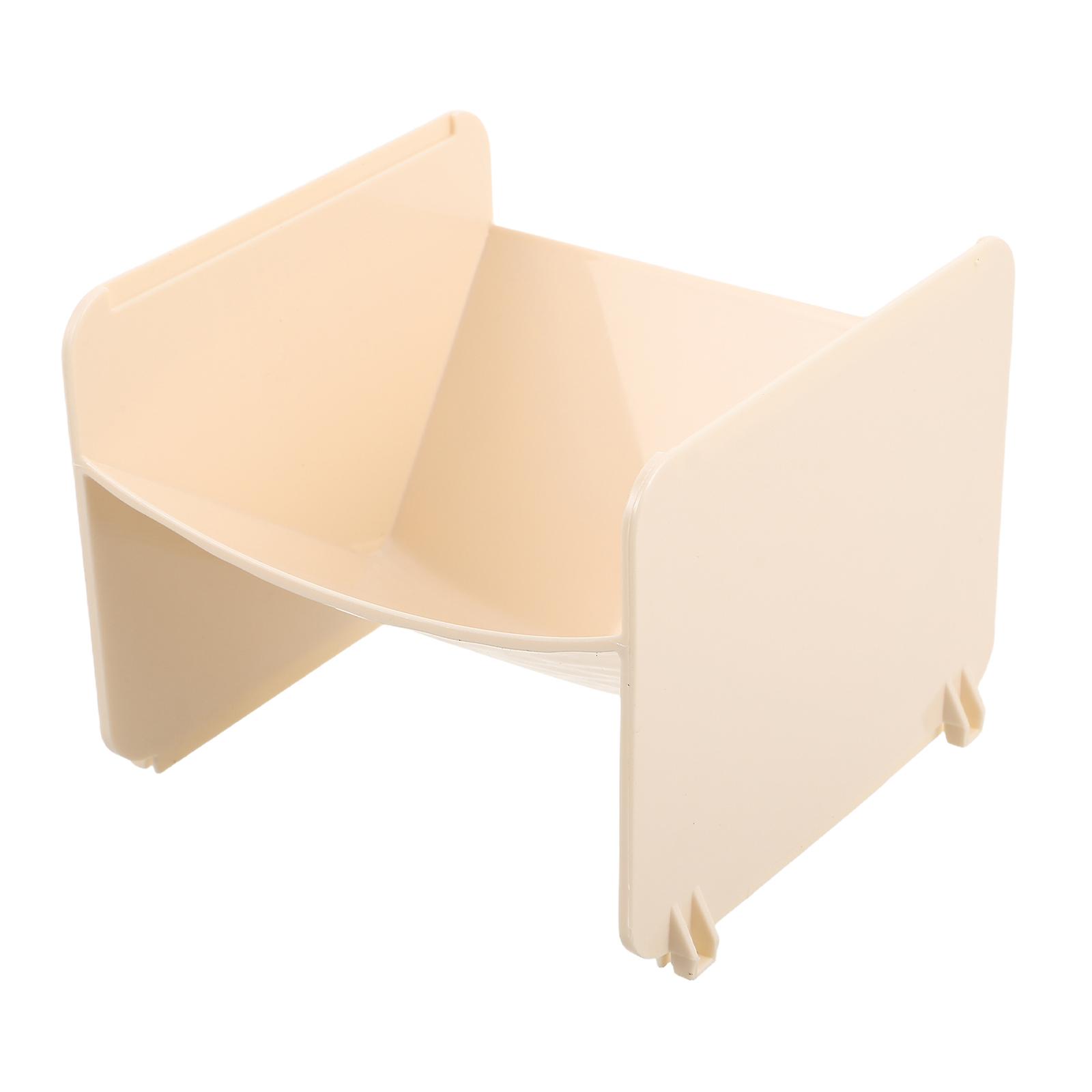 Stackable Plastic Organizer Rack for Bathroom Key Storage
