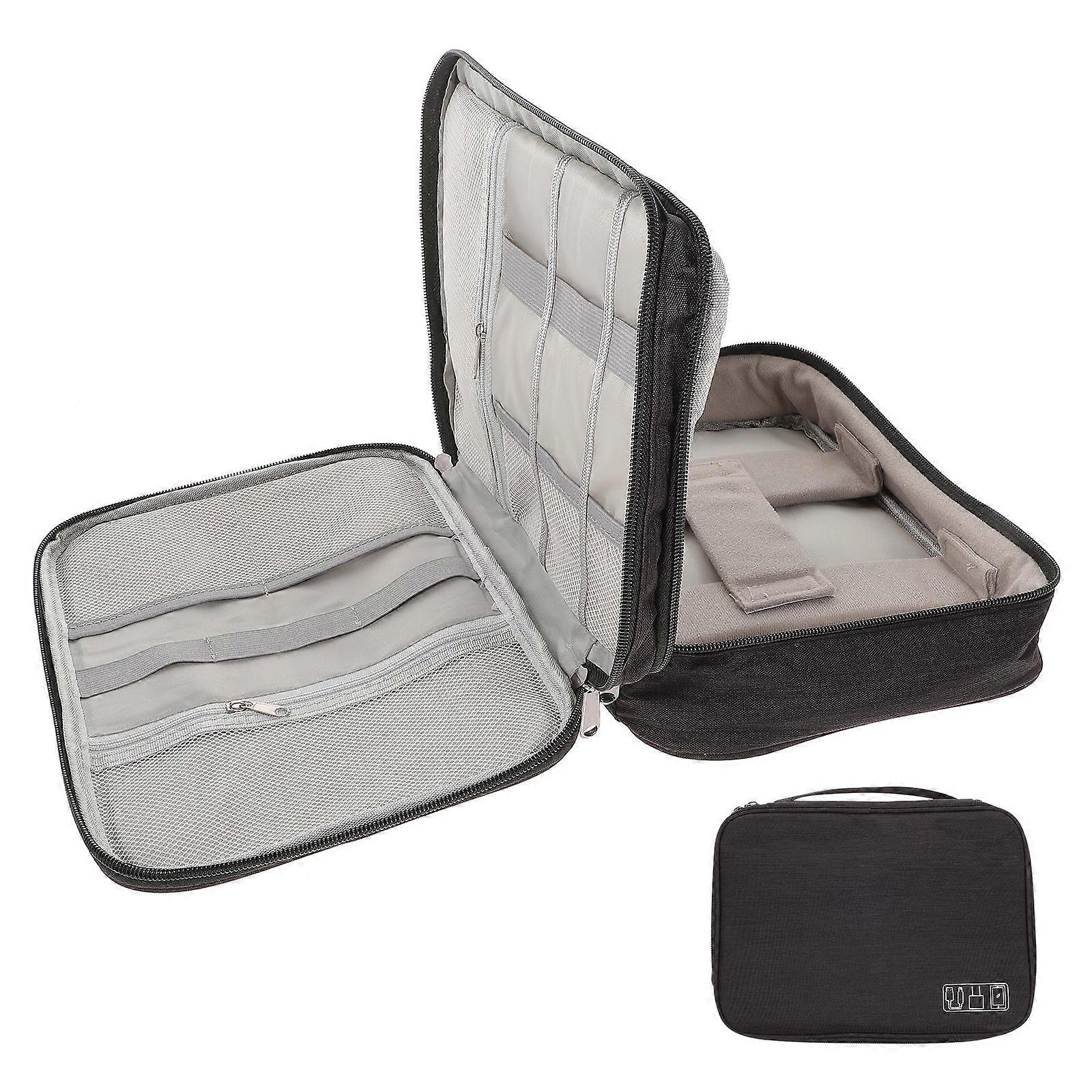 Electronic Storage Pouch for Storage Use 4Pcs Travel Cable Gadget Organizer