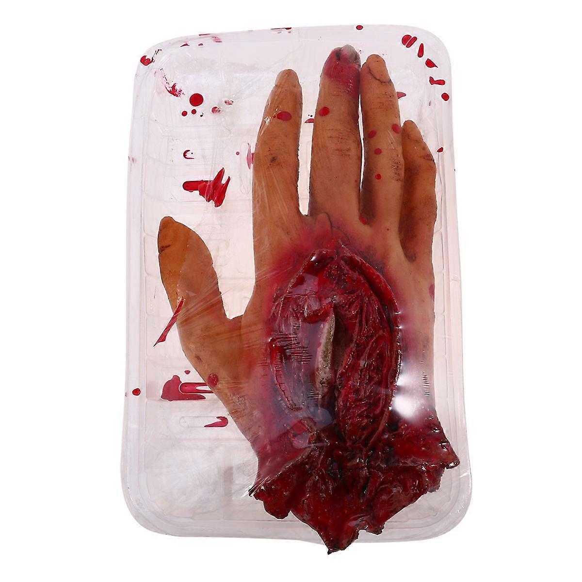 Human Parts Prop Hand Simulation Organ Prank Prop for Halloween Party