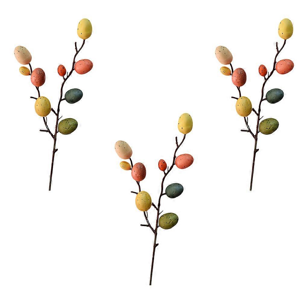 Easter Tree Branches Decor For Home Decoration Multifunctional 6Pcs