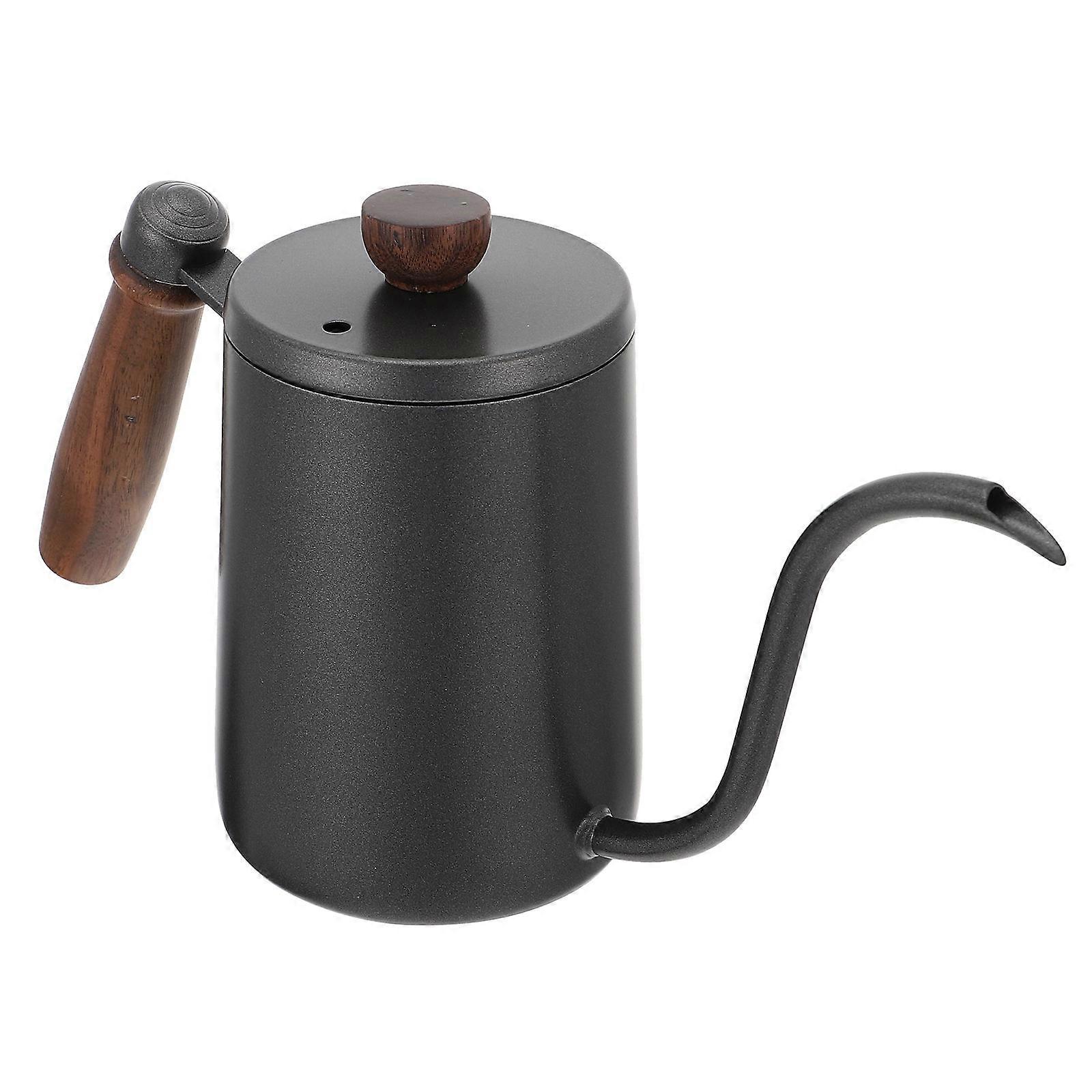 Stainless Steel Coffee Pot Gooseneck Type for Brewing 600ml Kettle