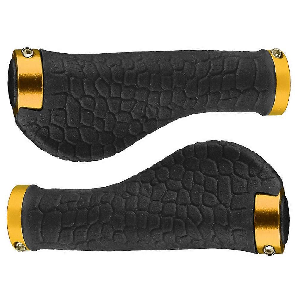 Bike Handlebar Cover Cycle Handle Grips for Comfortable Grip 6Pcs Golden