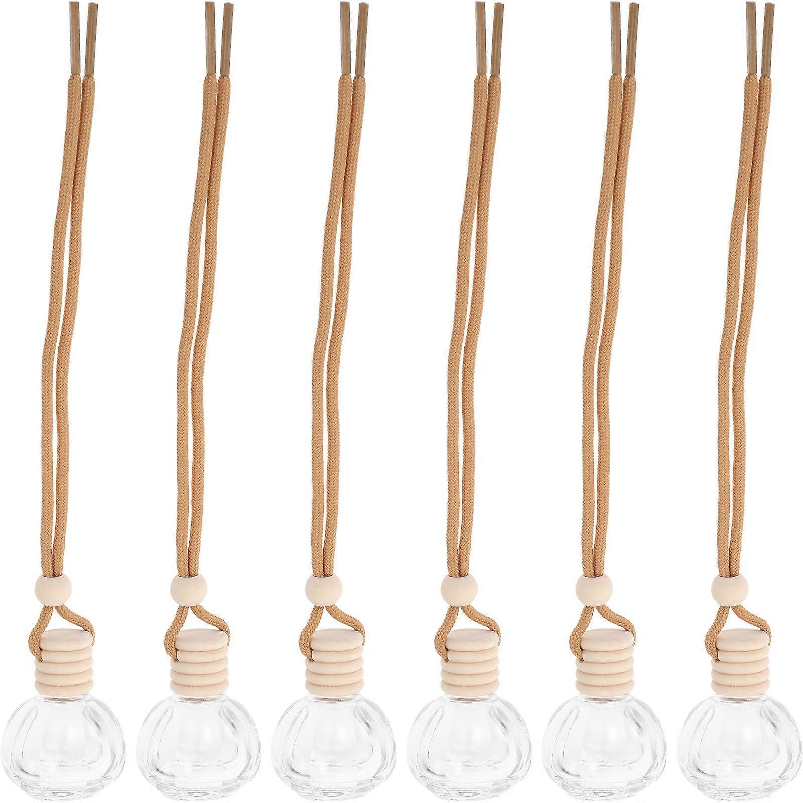 Mini Car Diffusers Bottle For Indoor Use And Traveling With Aromatherapy Function 30 Pcs Set In Transparent Color