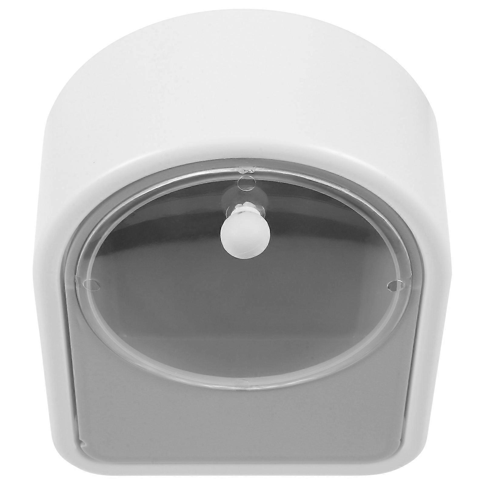 Modern Rectangular Wall-Mounted Cosmetics Storage Box For Beauty Enthusiasts With Lid Design And Large Capacity 1Pack