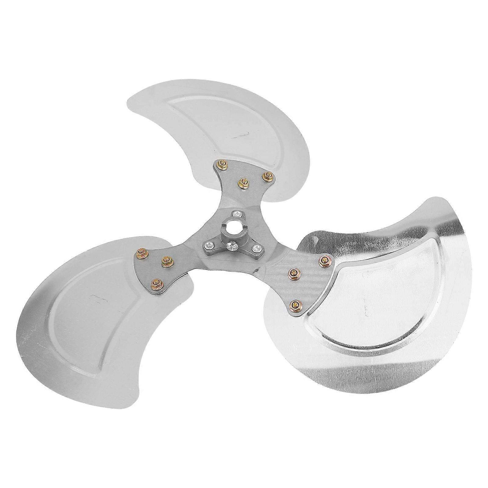 Silver Aluminium Fan Replacement for Universal Table Fans 4Pcs