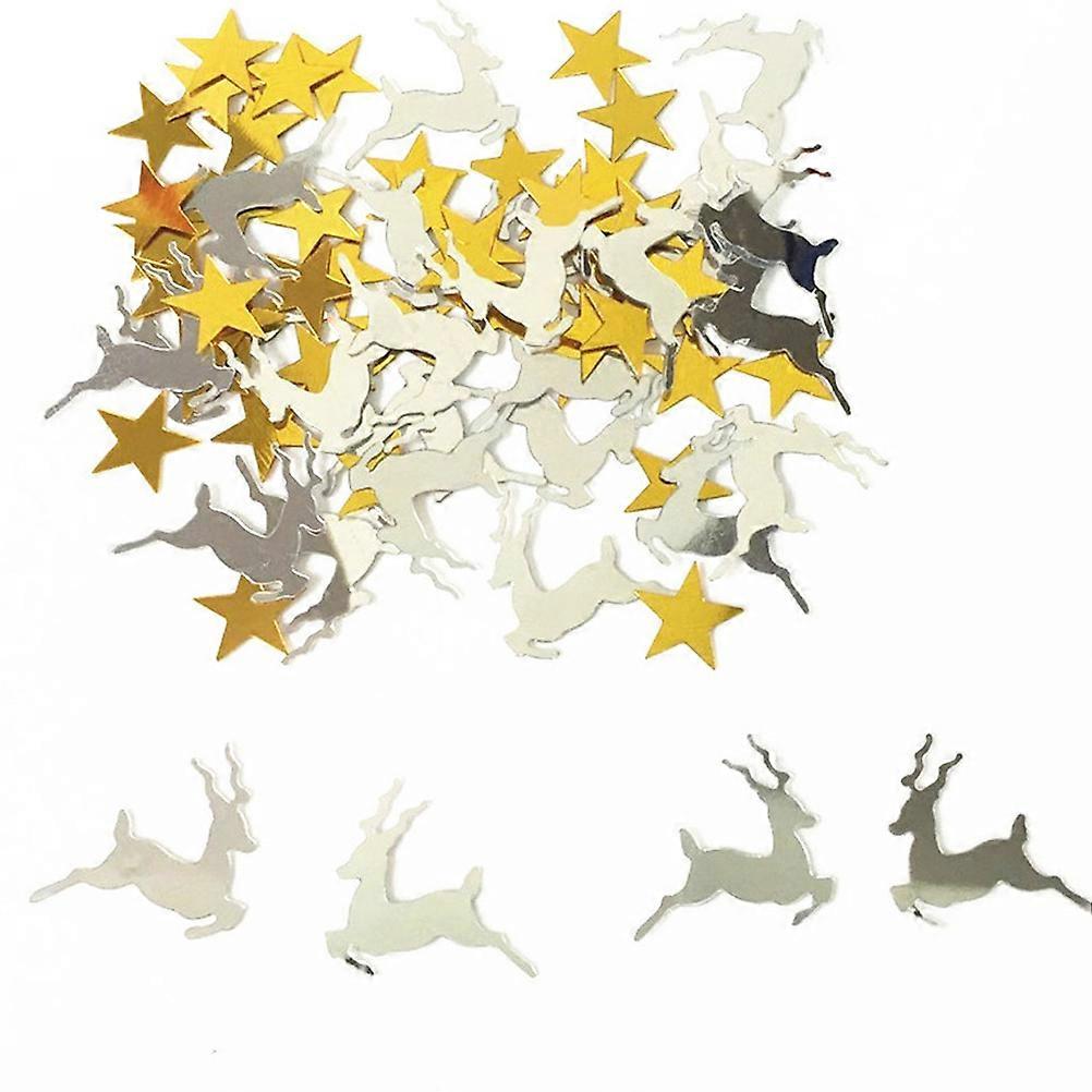 Wedding Confetti 2Pcs Santa Snowflake Sets for Birthday Party
