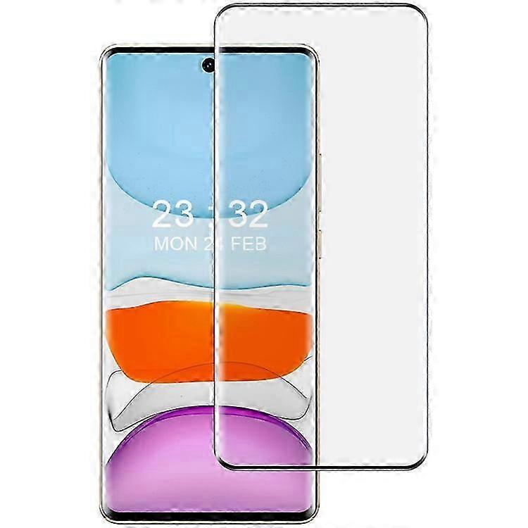 Kompatybilny z IMAK Dla vivo X100 5G / X100 Pro 5G Ochraniacz ekranu 3D Zakrzywiona folia ze szkła hartowanego HD bez pęcherzyków