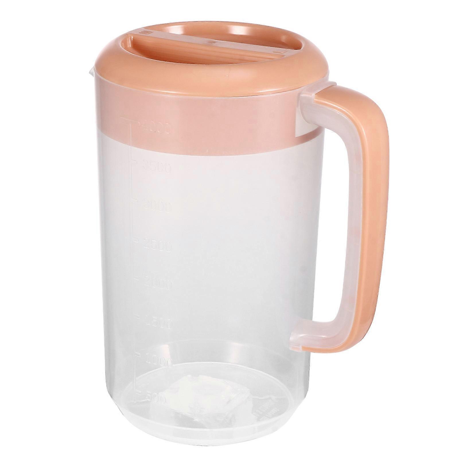Water Kettle Cold Water Bottle with Scale for Use 2Pcs Large Capacity