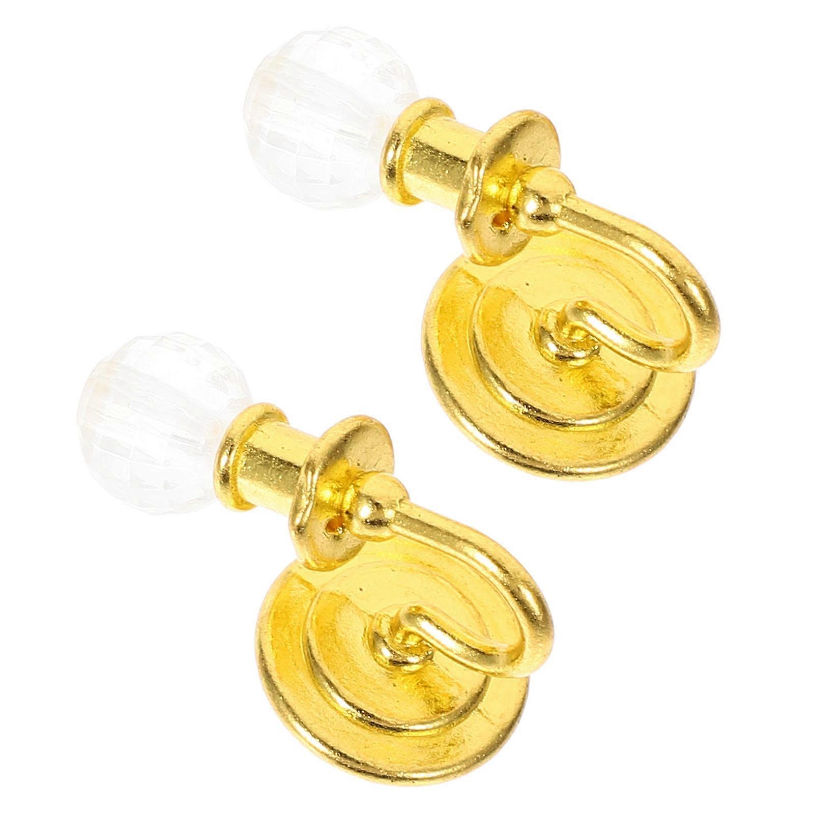 Lighting Model Mini Adornment with A Pair for Miniature House Scene