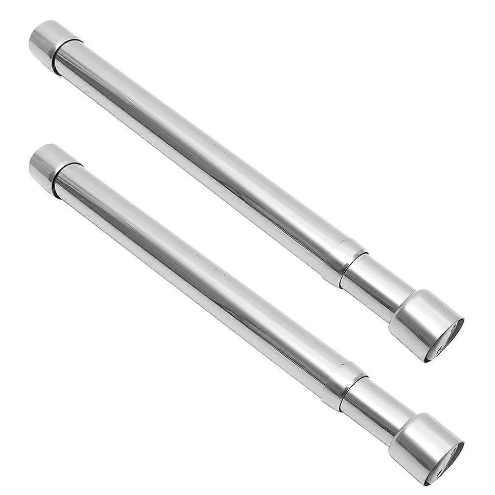 Extendable Clothes Rail 10 Pcs Telescopic Size Perfect For Closet Storage Optimization In Shower Stall Or Changing Area