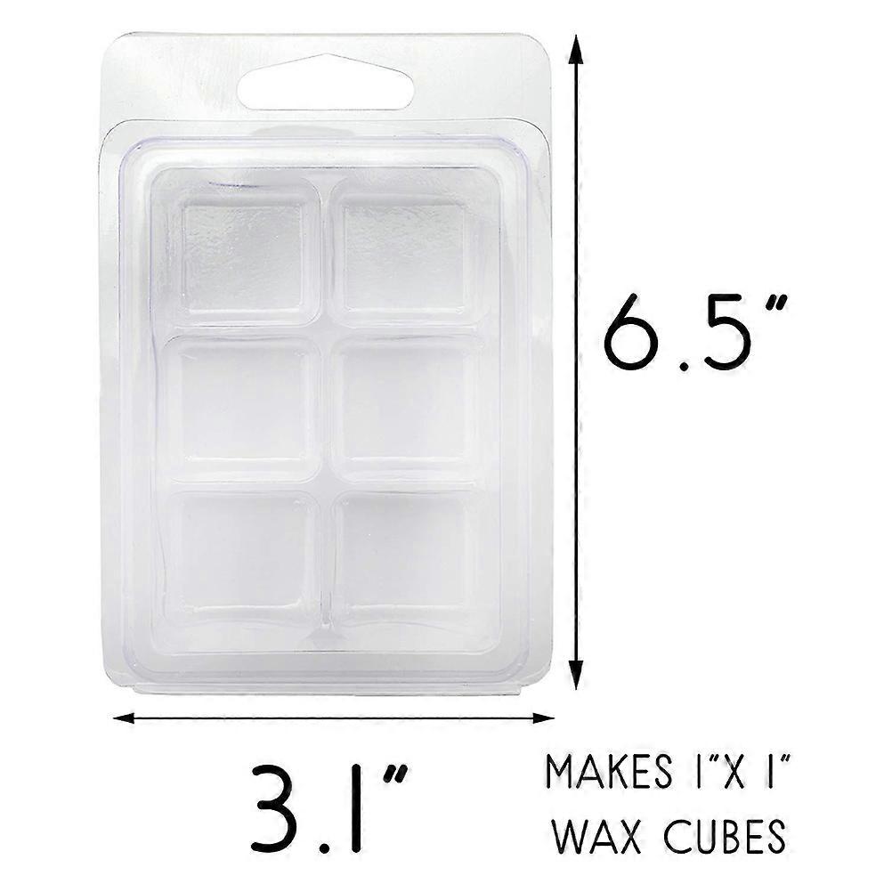 Plastic Organizer Box For Aroma Candle Packaging Rectangular Grids 20.5x7.5x2.5cm Stackable Design 12Pcs