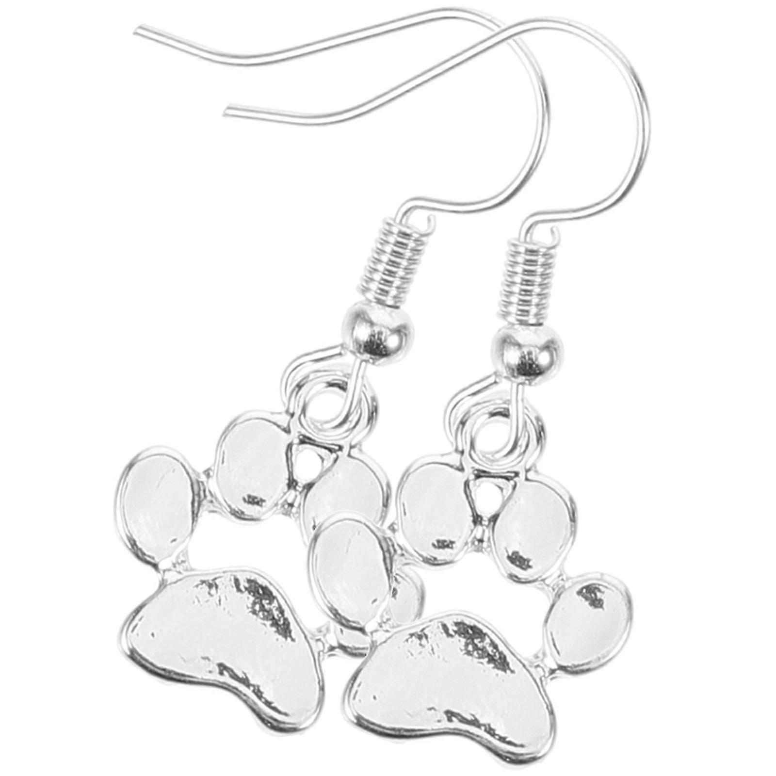 Cat Claw Earrings for 2Pcs Women Drop Pendant