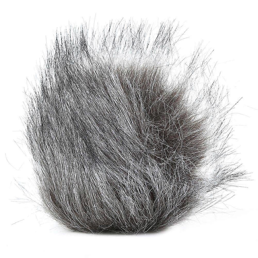 Outdoor Microphone Artificial Fur Cover Mic Windshield for Camera Recorder(S)