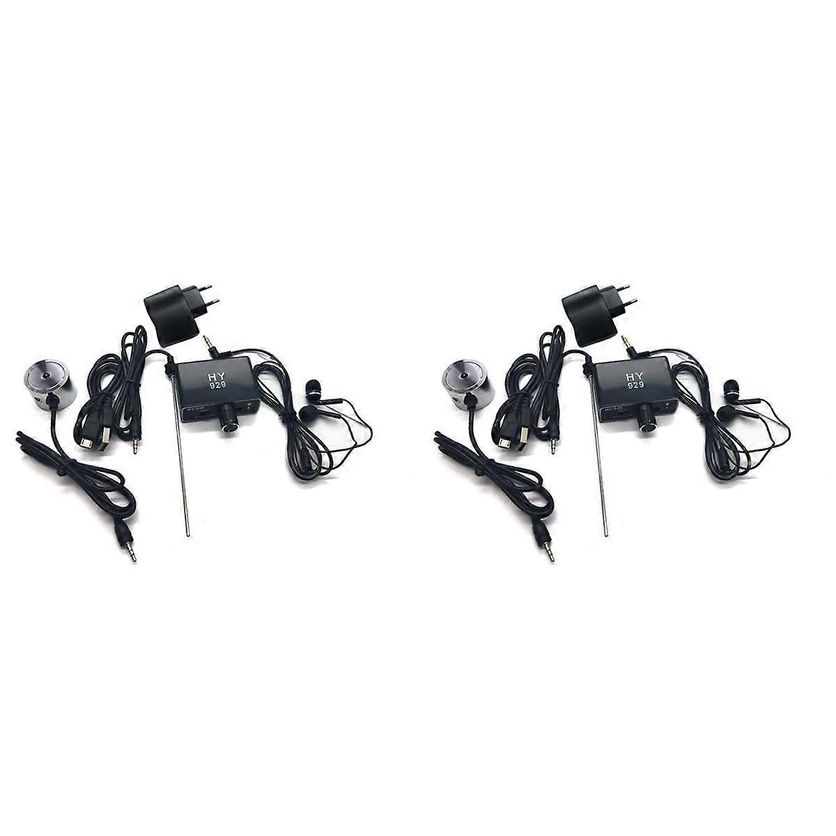 Wasserleitung Leck Detektor Sensor Rohr Leck Monitor Tester Kit mit Doppelsonden Kopfhörer Pipeline L