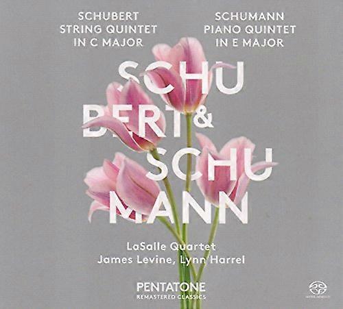 Lasalle Quartet / James Levin - Schubert: String Quintet / Schumann: Piano Quintet [CD]