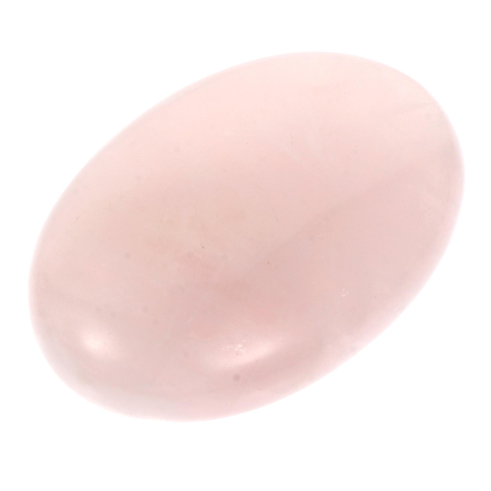 Pink Powder Crystal Massage Stone for Relaxing Use 1Pcs Portable Tool