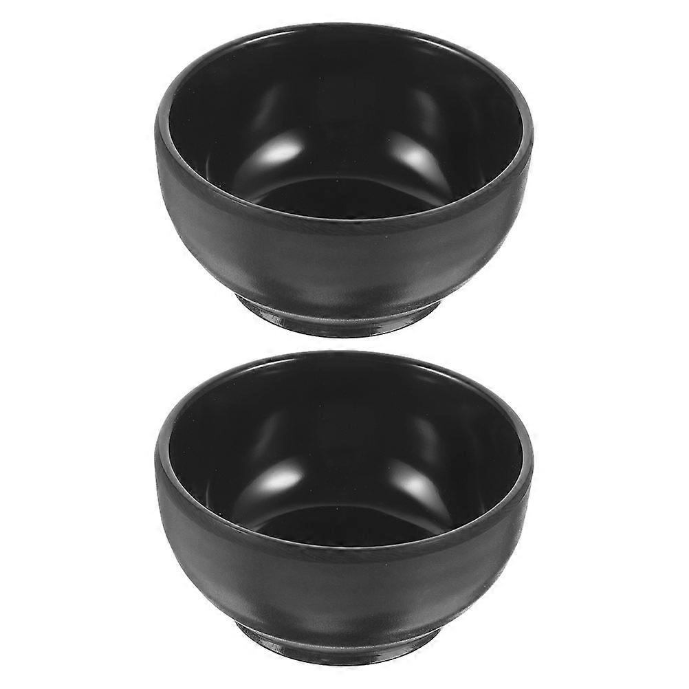 Black Sauce Dish Dipping Bowls for Storage 10Pcs