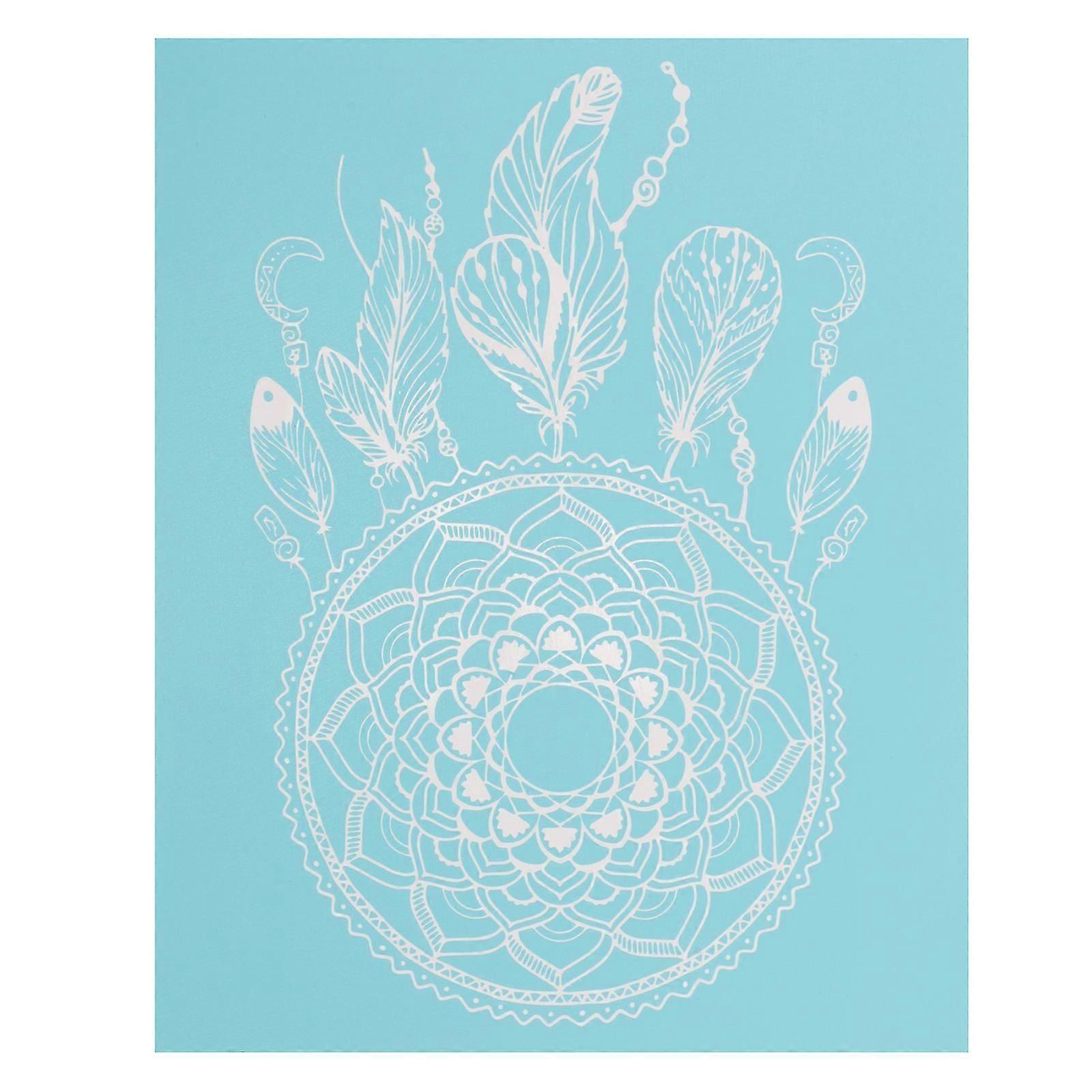 Mesh Screen Stencil Silk Screen Printing Stencil Decorative Silk Screen Stencil Washable Stencil