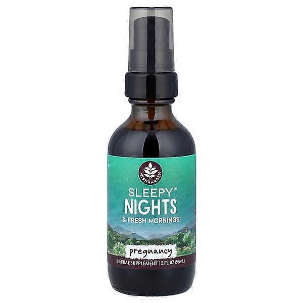 WishGarden Herbs, SleepyÃÂÃÂÃÂÃÂ¢ÃÂÃÂÃÂÃÂÃÂÃÂÃÂÃÂ¢ Nights & Fresh Mornings, Pregnancy, 2 fl oz (59 ml)