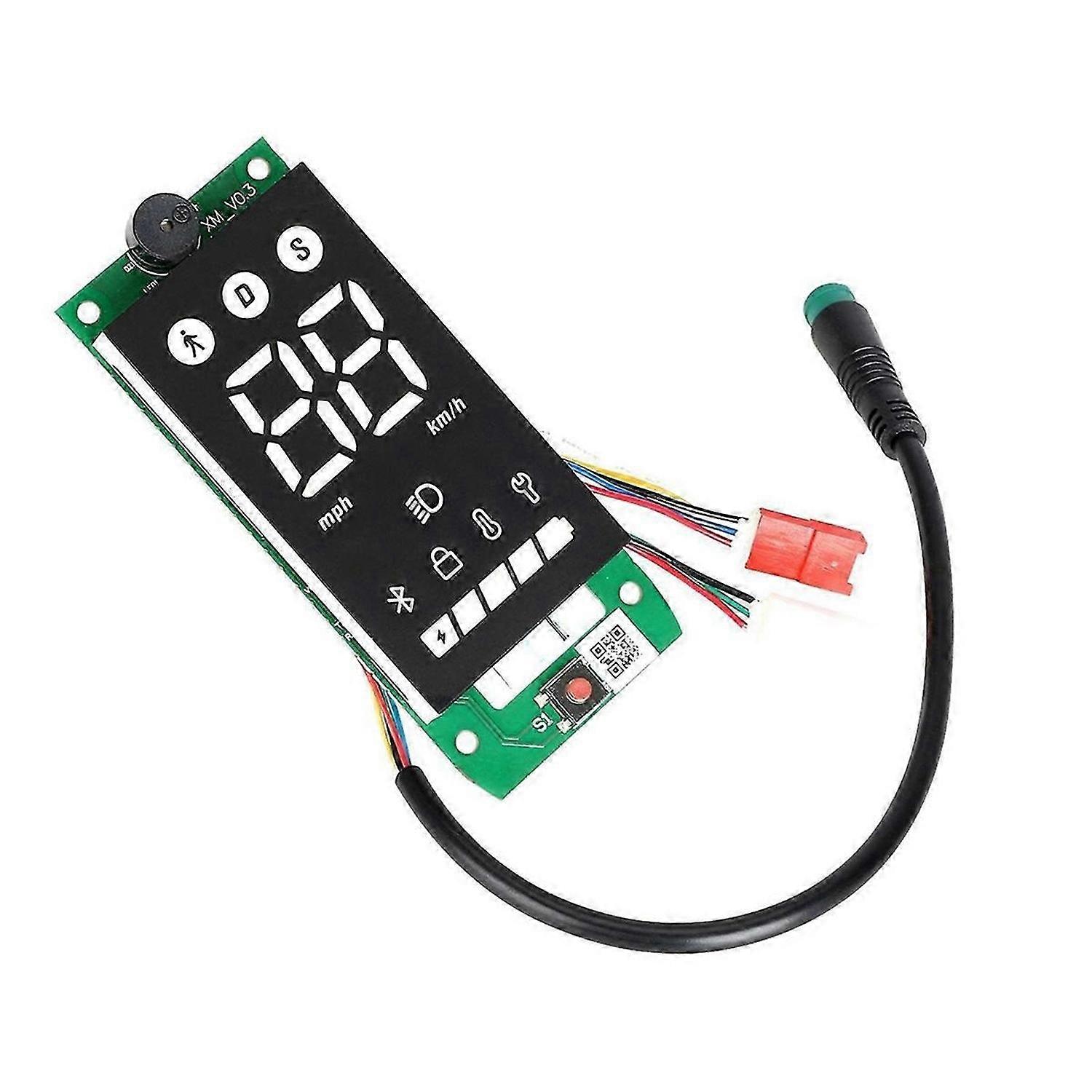 Dashboard Display Board with Turn Signal Function for 4 Lite 2nd Gen Kick Electric Scooter Parts
