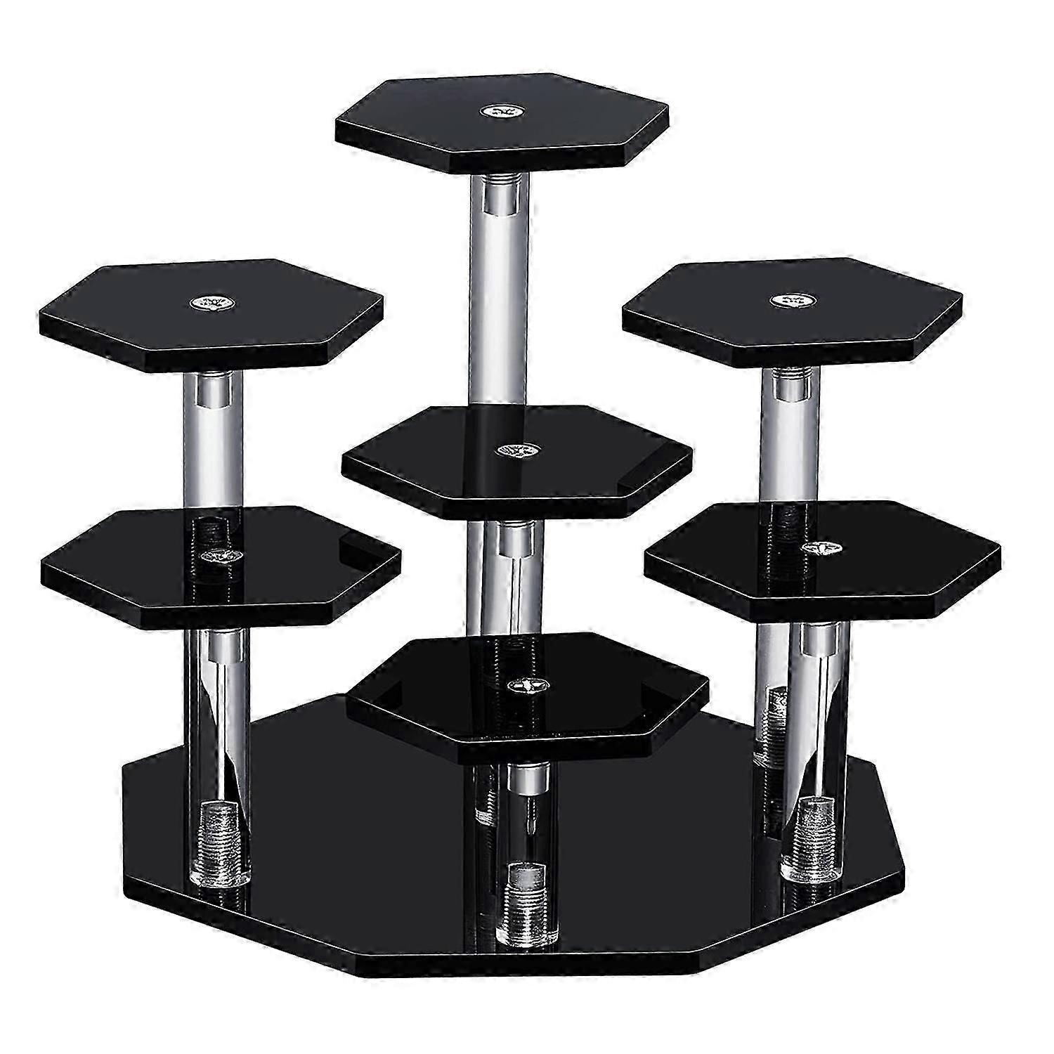 2025 Display Stand Sturdy Durable Versatile Easy Installation Acrylic Storage Shelf for Crafts Toys