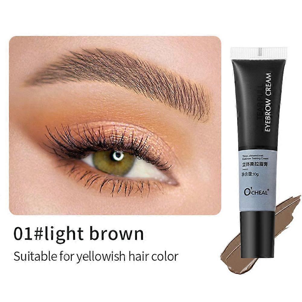 Tear Off Eyebrow Cream, Semi Permanent and Non Fading Eyebrow Glue