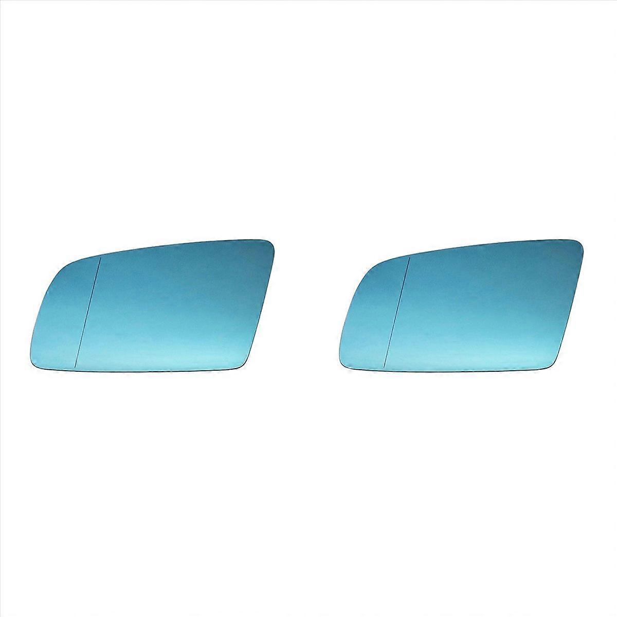 Left Door Wing Side Mirror Glass Heated with Backing Plate for 
