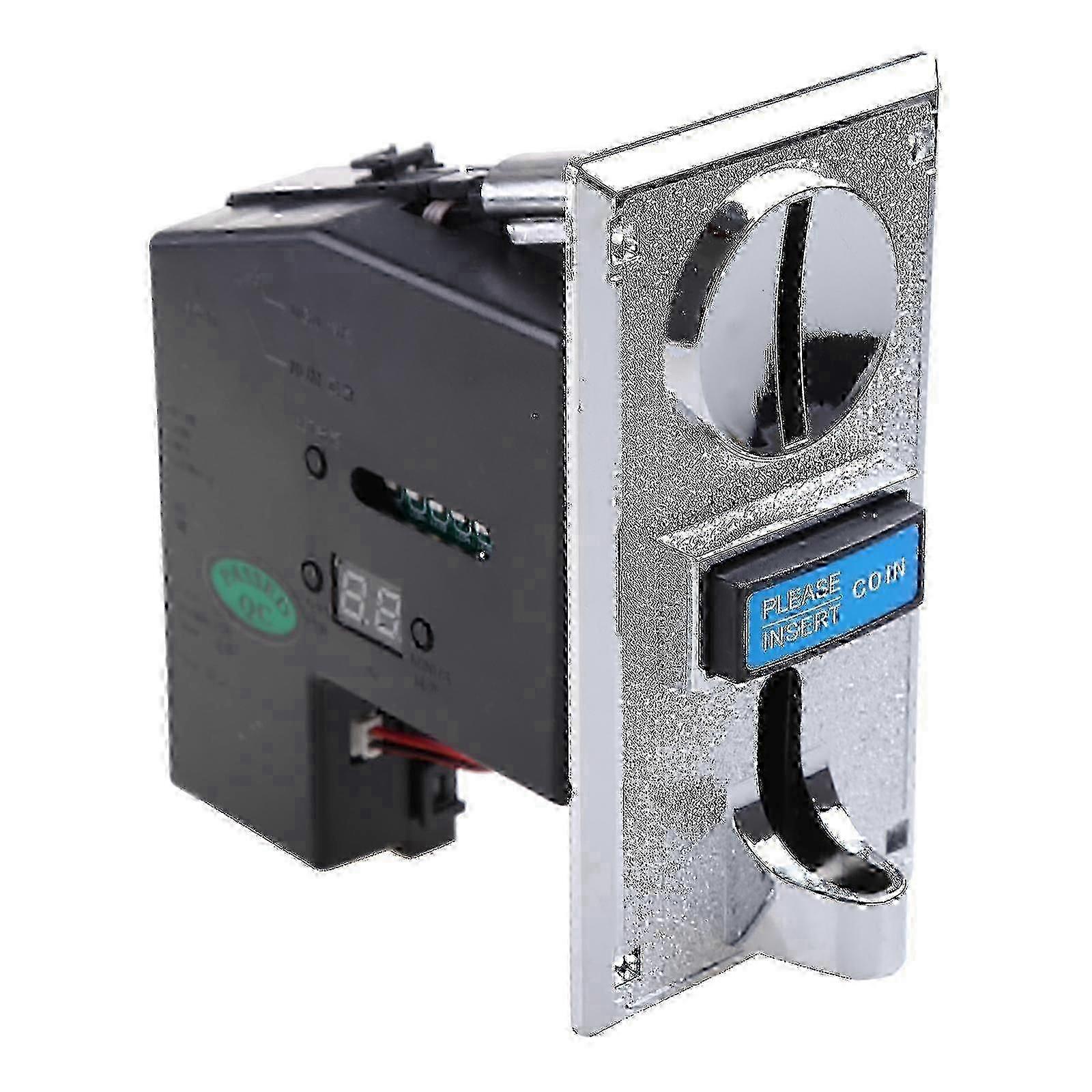 Multi-Coin Acceptor for Vending Machines with Programmable Values, Ideal for UK Retail and Public Use
