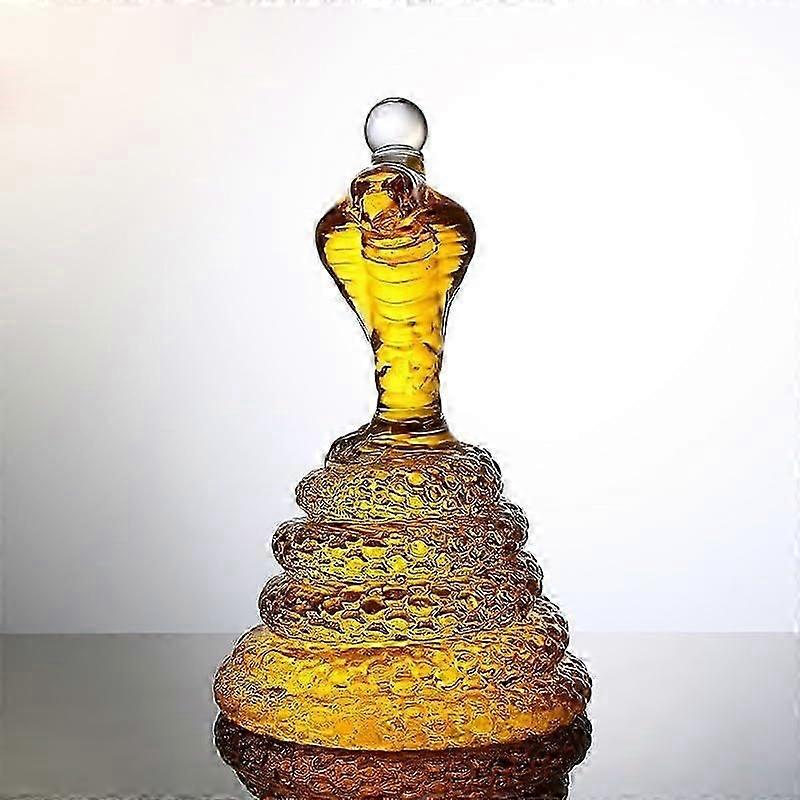 Snake Whiskey Decanter for Home Decoration and Liquid Container 1000ml