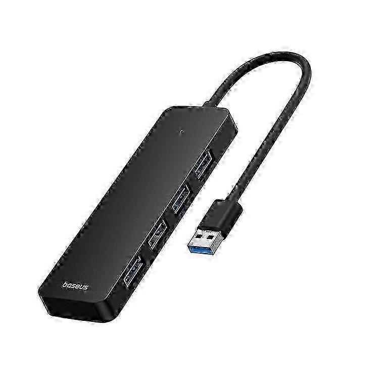 BASEUS UltraJoy Series 4-Port HUB Lite Adapter USB-A to 4 USB3.0 Docking Station with 100cm Extended Cable
